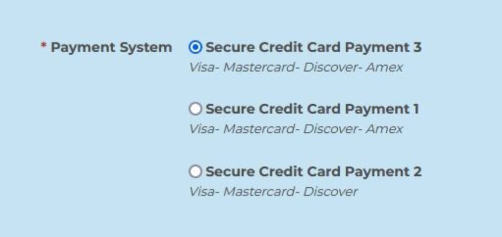 Apex Trader Funding Payment Methods available